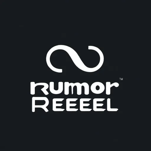 Prompt: A logo for Rumor reel page