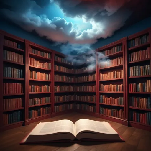Prompt: book shelf in your mind

