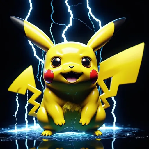 Prompt: Liquid otherworldly cool dreamy glowing Pikachu electric blackliquid cinematic internal glow hyperdetailed intricately detailed 4k photorealistic
Hyperrealism bionic futurisme powerful cinematic dramatic trippy lightning