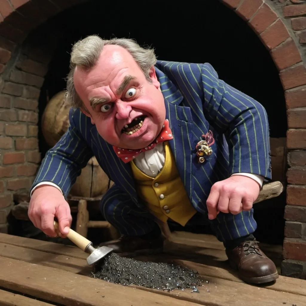 Prompt: Gwarfshickle gobslopping the snarfdingle