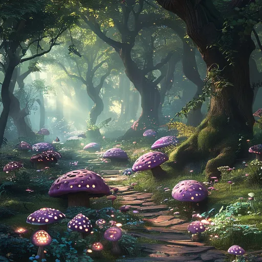 Prompt: (enchanted footwraps), (magical aura), stealthy design, foggy surroundings, (anton pieck style), medieval fantasy, tranquil atmosphere, serene and mystical vibe, (soft lighting), dynamic shadows, high detail, 4K image, ethereal colors blending into the mist, inviting calmness and mystery emanating from the scene.