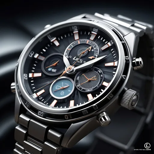 Prompt: Create a social media post regarding Create an image of a photorealistic watch with hints of the triple gauge of the original Lexus IS200 that is very futuristic
and that could be sold as an NFT