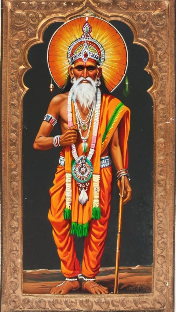 Prompt: Old Indian Saints