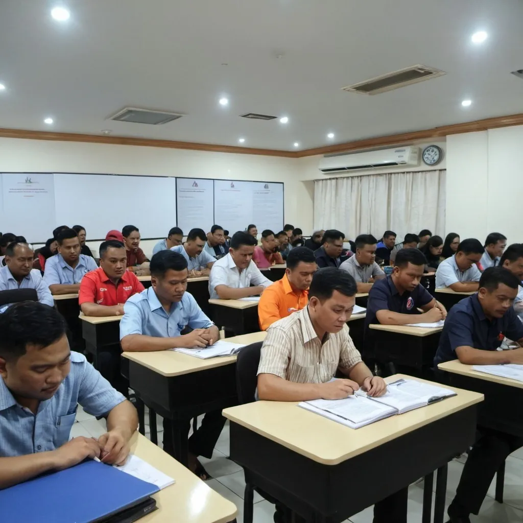 Prompt: suasana di dialisis center. seoramg pemuda sedang membuat dialisis