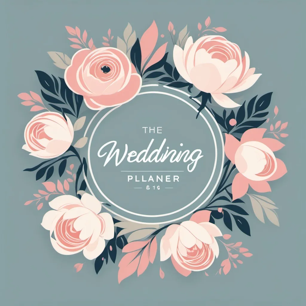 Prompt: To create a floral iconography that works well for a wedding planner logo, consider the following elements:

Stylized Flowers: Use illustrations of flowers with clean lines and simple shapes. Opt for popular wedding flowers like roses, peonies, or lilacs.

Balanced Composition: Group the flowers harmoniously, forming a bouquet or a circular pattern that can frame the company name.

Soft Colors: Apply a pastel color palette, such as light pink, lavender, and mint green, to convey a romantic and inviting feel.

Delicate Details: Incorporate thin leaves or stems that complement the flowers without overwhelming the design.

Subtle Texture: Add a light watercolor effect or a matte finish to give depth and softness to the illustrations.