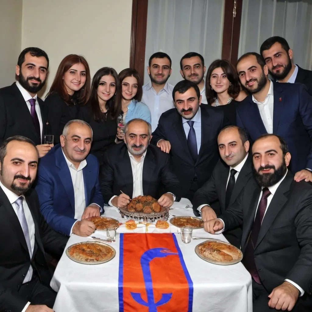 Prompt: Armenian party