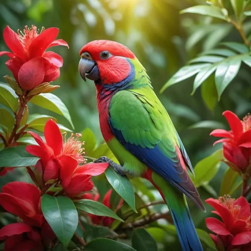 Prompt: rosella flower
