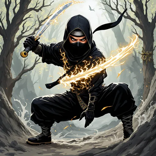 Prompt: ninja