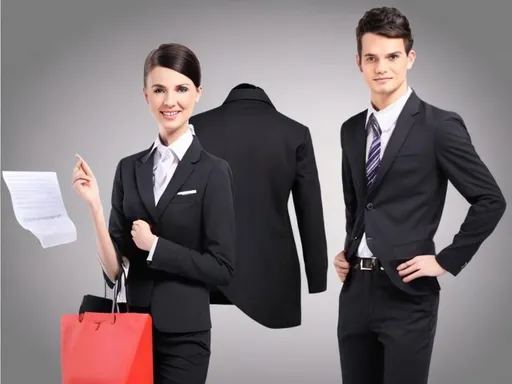 Prompt: change the clothes in the picture such as change it into business formal.