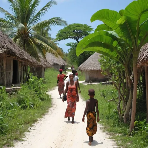 Prompt: Zanzibar Ethical Tours

beautiful nature of zanzibar and local families benefitings from the sustainabile and ethical tours
