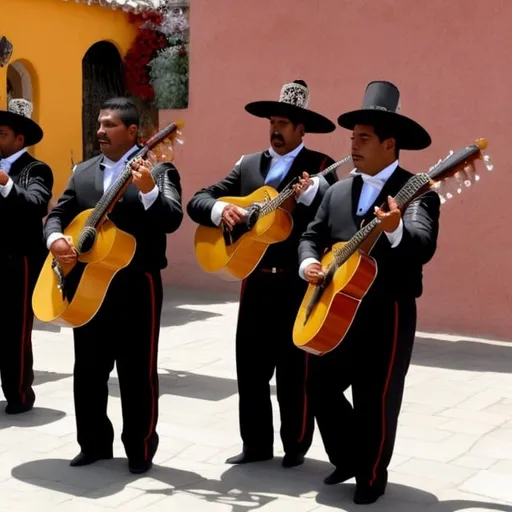 Prompt: MARIACHIS