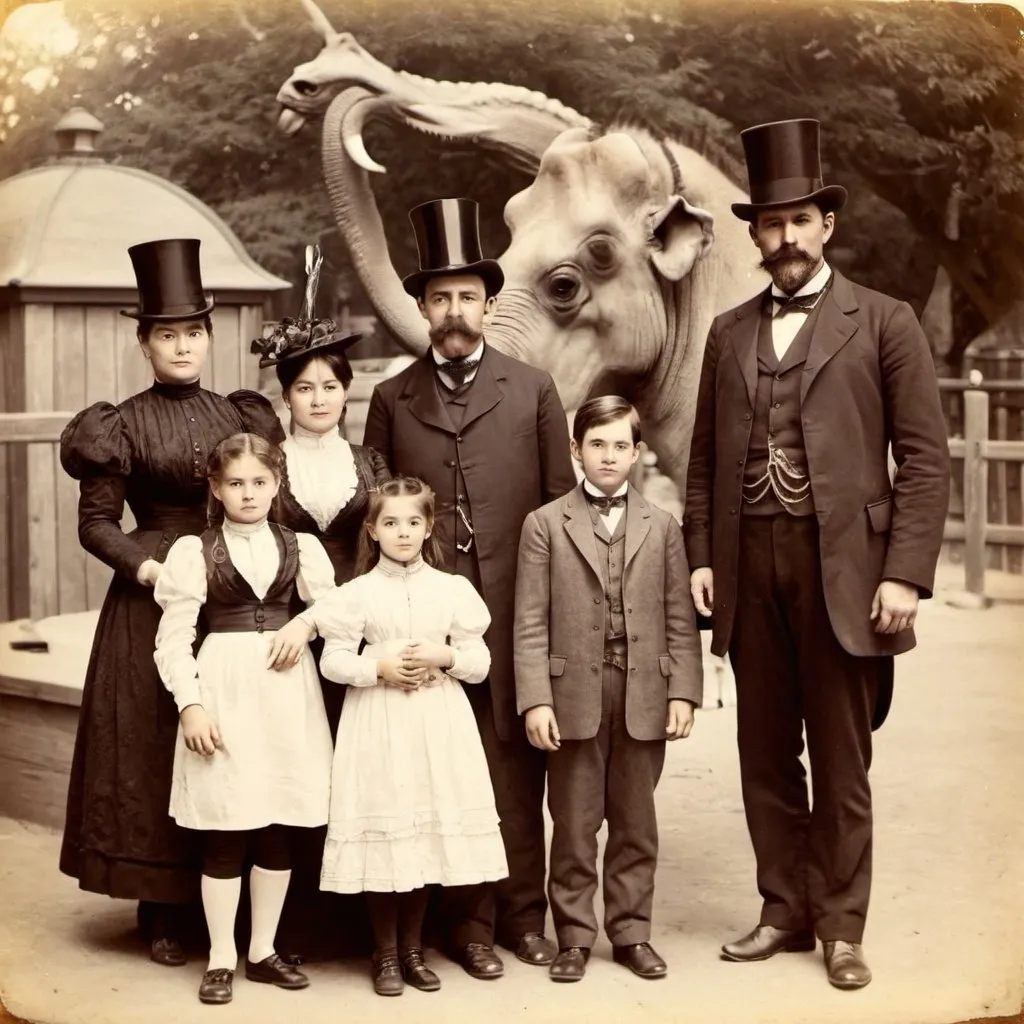 Prompt:  1888  PARK  ZOO  FAMLIY