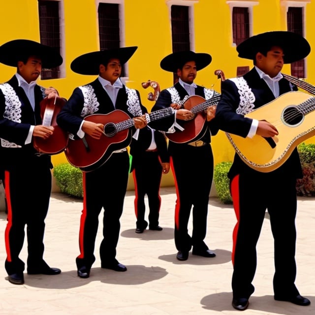 Prompt: MARIACHIS