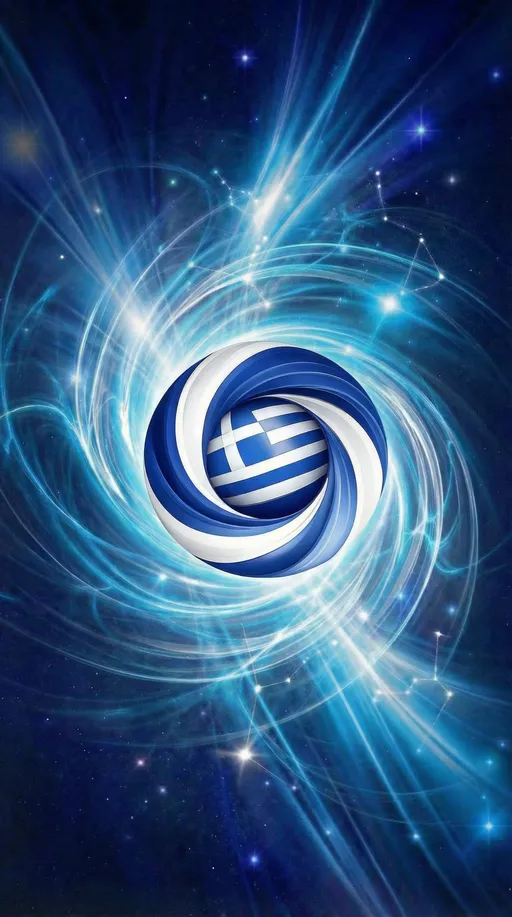 Prompt: Reformat this to be vertical, don’t distort the logo or graphics, add extra background 