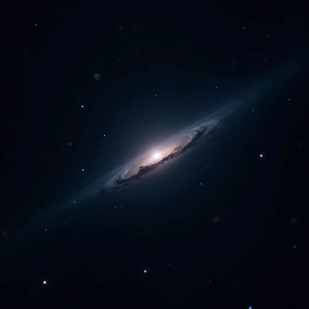 Prompt: pitch-black cosmic void; faint, shimmering star particles emerging one by one; ultra‑HD cinematic style; deep contrast; subtle blue‑purple glows; soft volumetric lighting; photorealistic digital space art finesse; --resolution 4K --style cinematic --quality high