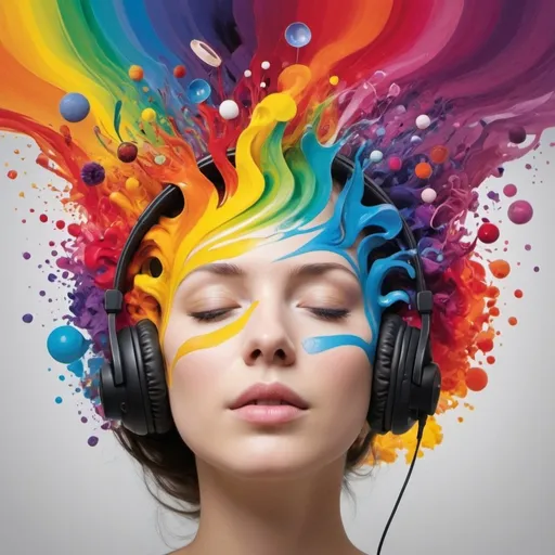 Prompt: Synesthesia: Some people experience a condition called synesthesia, where their senses overlap. For example, they might see colors when they hear music or taste flavors when they read words. This phenomenon reveals the mind's ability to create unique sensory experiences by blending different sensory pathways.