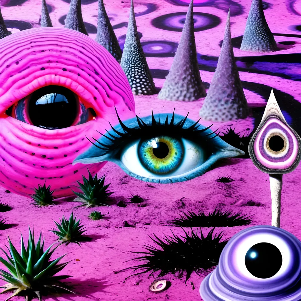 Prompt: Extreme psychedelic hyperrealism- Super high definition ultra textural Weird creepy psychedelic creature thing, surrealism, detailed, highres, intense colors, eerie lighting, bizarre features, unsettling atmosphere, otherworldly, distorted proportions, mind-bending, dreamlike, abstract, nightmarish, organic textures