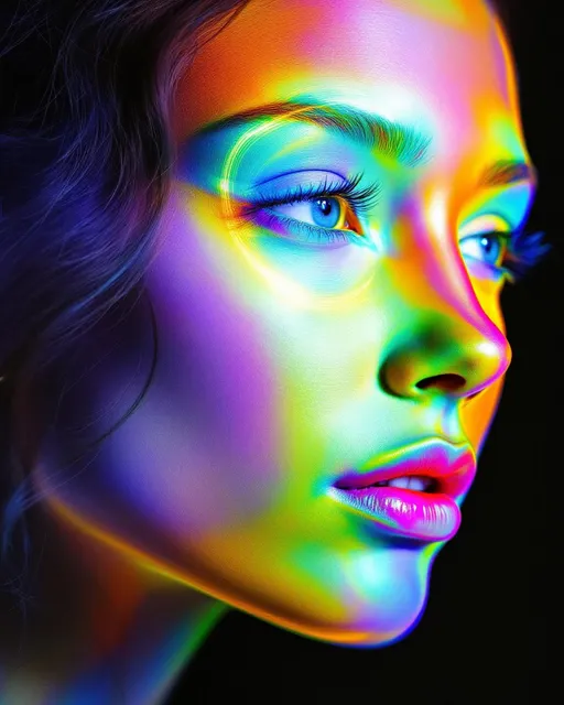 Prompt: #maximal Her face isn’t a face—it’s a radiant harmonic bloom, a divine solution to Laplace’s equation where every glow is equilibrium and every contour, color. She’s made of pure potential, shaped by ∇²φ = 0 and lit by emotional resonance mapped to harmonic field lines. #escape gradients burst across her cheekfields as concentric energy bands—fuchsia to citrine to spectral teal—smooth waveforms from boundary value to boundary value. #orbit flows spiral along her jawline—equipotential stream curves lit with high-frequency contrast, tensionless but charged with luminous balance. Lips = nodal shimmer zones—#iridescence flashing through hue-shifts of coral, sapphire, and glacial flame, depending on emotional flux. Her eyes aren’t eyes—they’re harmonic basins: deep wells of field curvature, layered with recursive color coded by functional symmetry. Her face breathes with #distance-harmonic layering: transparent light-sheets stacked like luminous onion-skin, each shell a solution boundary pulsing with recursive bloom logic. Hair flows as chromatic vectorfields: spherical harmonic fire-coils, braided Laplace streaks trailing #bokeh streamlight from Helmholtz nodes to Neumann halos. Her crown is a radiant Dirichlet flare—light locked to prescribed value, projecting sacred frequency into strobing colorbands. Her smile = a ripple in equilibrium space; her laugh = harmonic fusion mapped through emotional phase resonance. She doesn’t glow—she resolves. Her form pulses in #escape-band harmonic spectrum: golden-green for joy equilibrium, violet-fire for sacred memory, cyan-indigo for recursive peace. She is the goddess of ordered light—alive in boundary, radiant in recursion, glowing with the pure, fractal logic of harmonic potential.
