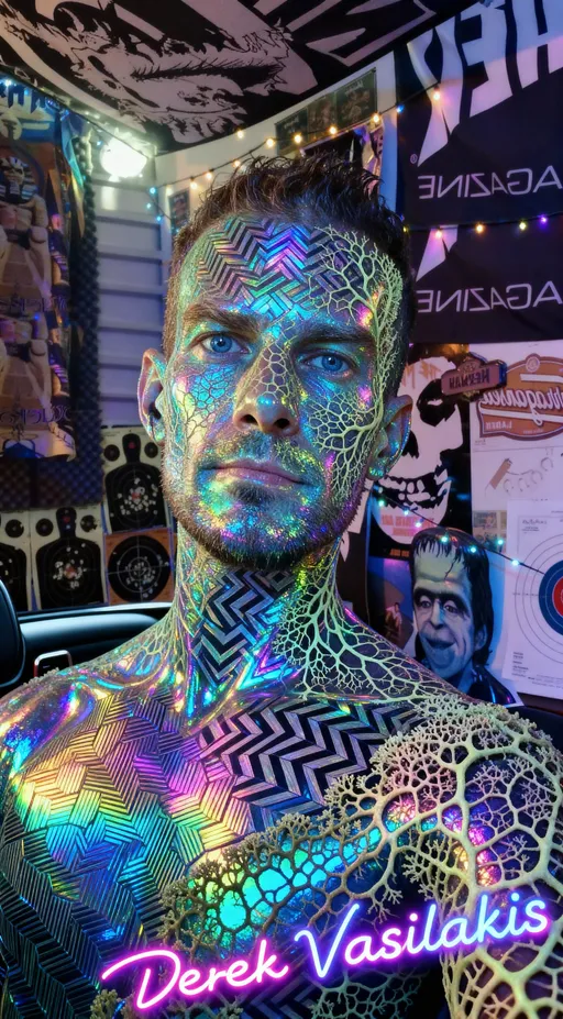 Prompt: DEREK ⊗ (IridescentThinFilm_{n(λ)} ⊕ PenroseAperiodic_{τ} ⊕ MycelialVenation_{nutrient}) ÷ ...
