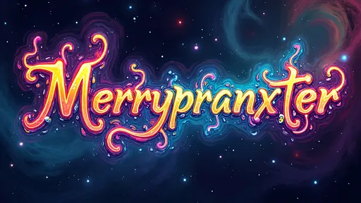 Prompt: the word "merrypranxter"in a psychedelic trippy handwritten font
In a realm where the ordinary transforms into the extraordinary, the word "Merrypranxter" is reimagined in a psychedelic handwritten font, each letter a unique expression of trippy creativity.

The letters are crafted from **Liquid Rainbow Ink**, flowing and morphing with every glance. Each character is alive with vibrant colors that shift and blend seamlessly, creating a mesmerizing dance of hues. The handwritten style gives each letter a whimsical, organic form, as if penned by a cosmic artist.

Interwoven through the letters are **Luminous Tendrils**, delicate strands of light that wrap around the word like vines. These tendrils pulse with a spectrum of colors, casting a gentle glow that accentuates the fluid motion of the ink. The tendrils weave in and out of the letters, creating an intricate lacework of light and color.

The background is a swirling canvas of **Psychedelic Patterns**, a dynamic tapestry that shifts and morphs in a continuous flow. These patterns are alive with fractal designs and vibrant colors, creating a visual symphony that envelops the word "Merrypranxter" in a surreal aura.

Floating around the letters are **Glowing Glyphs**, each one a tiny symbol that flickers with an inner light. These glyphs dance around the word in a harmonious ballet, their movements synchronized with the rhythm of the letters, adding an extra layer of mystique and wonder.

The entire scene is enveloped in a shimmering veil of **Ethereal Mist**, a translucent haze that enhances the otherworldly presence of the word. This mist undulates gently, casting a soft, dreamlike glow over the scene, inviting viewers to lose themselves in its hypnotic beauty.

In this trippy, self-contained universe, "Merrypranxter" becomes more than just a word; it is a living, breathing artwork, a testament to the boundless creativity of the surreal, inviting exploration into a realm where text transcends its form to become a vibrant symphony of color and imagination.