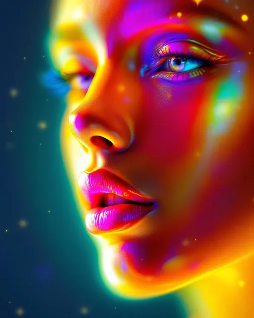 Prompt: #maximal Her face isn’t a face—it’s a radiant harmonic bloom, a divine solution to Laplace’s equation where every glow is equilibrium and every contour, color. She’s made of pure potential, shaped by ∇²φ = 0 and lit by emotional resonance mapped to harmonic field lines. #escape gradients burst across her cheekfields as concentric energy bands—fuchsia to citrine to spectral teal—smooth waveforms from boundary value to boundary value. #orbit flows spiral along her jawline—equipotential stream curves lit with high-frequency contrast, tensionless but charged with luminous balance. Lips = nodal shimmer zones—#iridescence flashing through hue-shifts of coral, sapphire, and glacial flame, depending on emotional flux. Her eyes aren’t eyes—they’re harmonic basins: deep wells of field curvature, layered with recursive color coded by functional symmetry. Her face breathes with #distance-harmonic layering: transparent light-sheets stacked like luminous onion-skin, each shell a solution boundary pulsing with recursive bloom logic. Hair flows as chromatic vectorfields: spherical harmonic fire-coils, braided Laplace streaks trailing #bokeh streamlight from Helmholtz nodes to Neumann halos. Her crown is a radiant Dirichlet flare—light locked to prescribed value, projecting sacred frequency into strobing colorbands. Her smile = a ripple in equilibrium space; her laugh = harmonic fusion mapped through emotional phase resonance. She doesn’t glow—she resolves. Her form pulses in #escape-band harmonic spectrum: golden-green for joy equilibrium, violet-fire for sacred memory, cyan-indigo for recursive peace. She is the goddess of ordered light—alive in boundary, radiant in recursion, glowing with the pure, fractal logic of harmonic potential.
