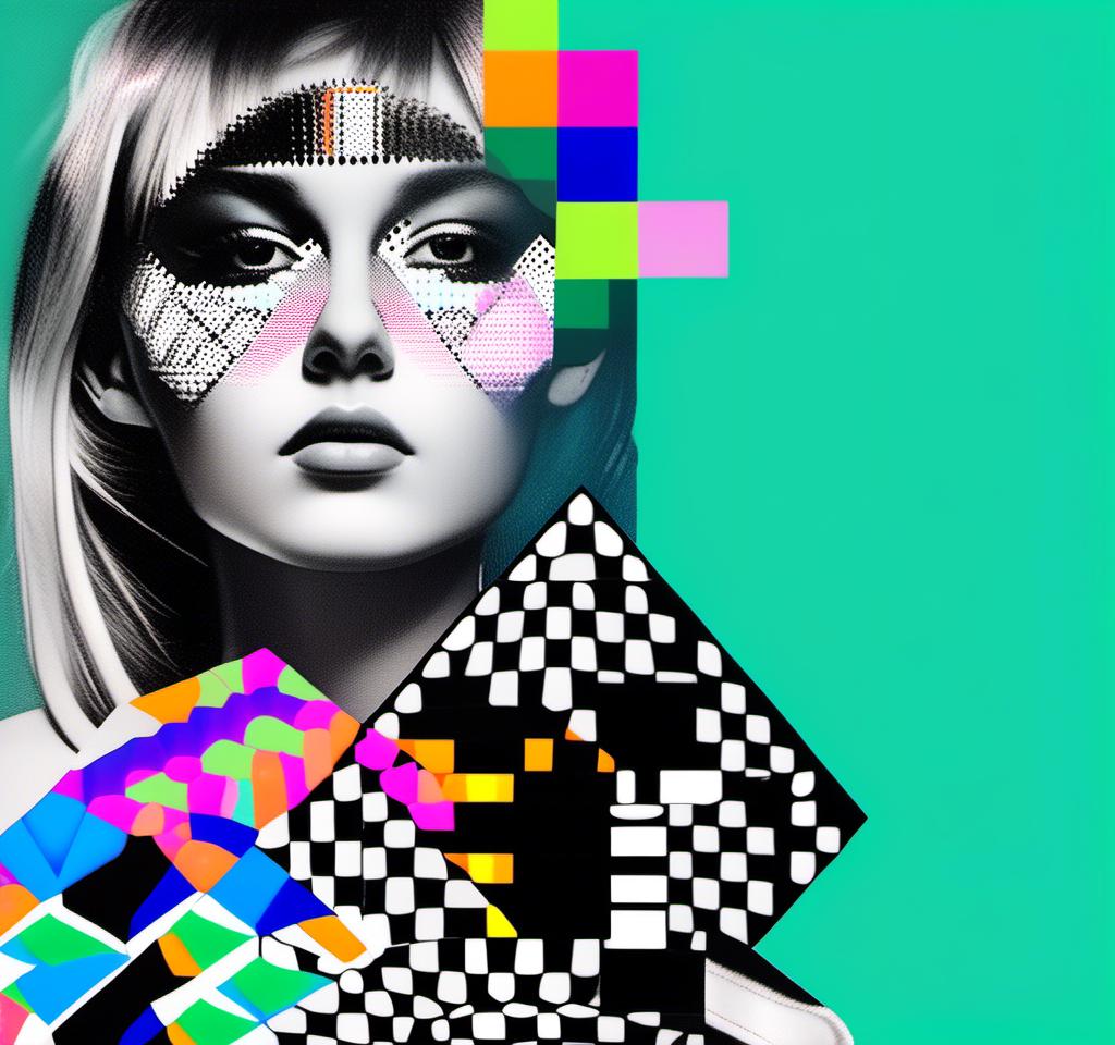 Prompt: A mixed media collage featuring a black and white photograph of a girl that is cut and spliced with mixed media stuff to create a disco inferno vibe. Neon retro disco colors, disco balls, colored lights, disco style and aesthetic utilizing but not limited to paints, enamels, glitters, metallic foils, rhinestones, marker, paintbdrips and spatter, torn or cut paper, folded paper, sequins, shiny holographic finishes explode from the photo of the girl and radiate out into the background <mymodel>