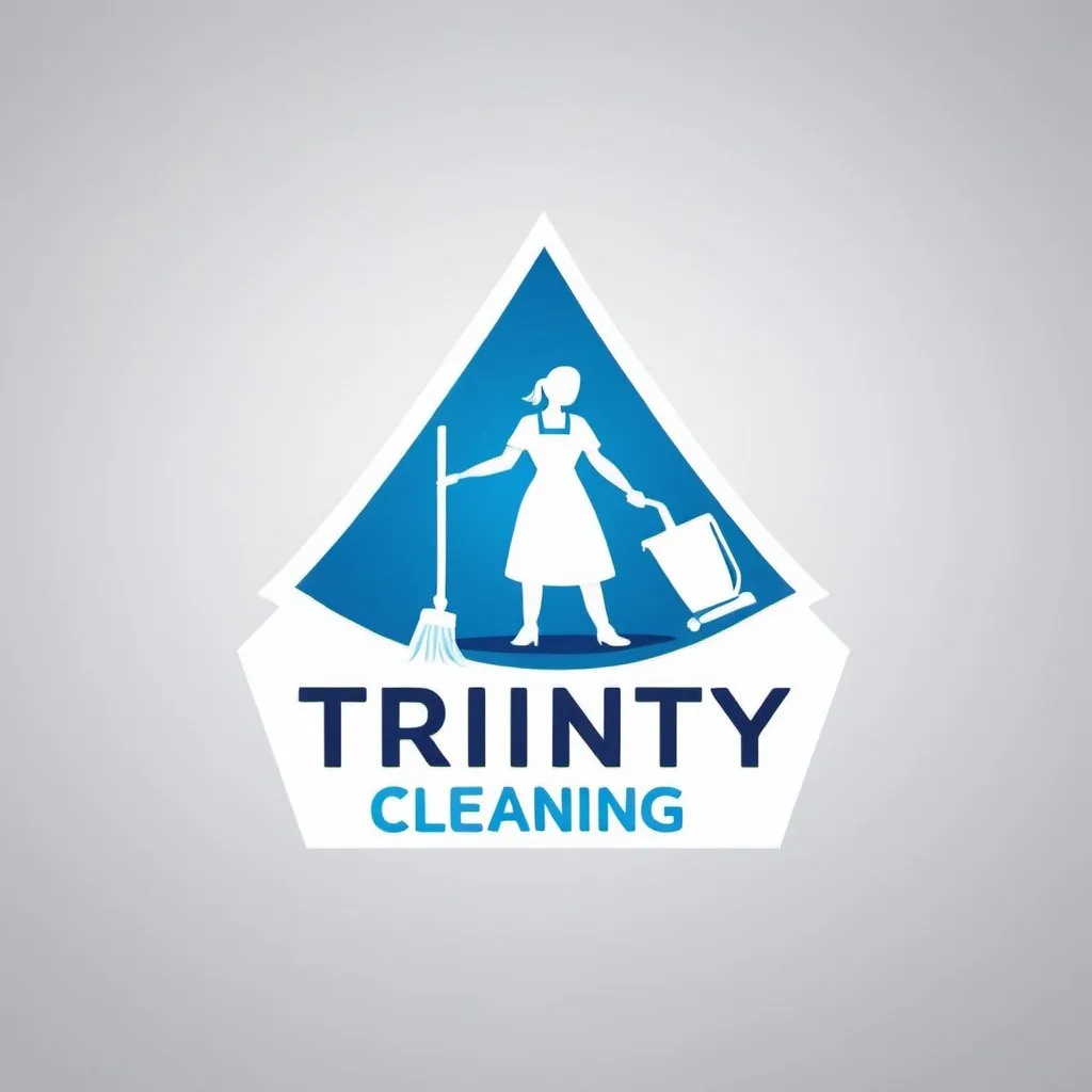 Prompt: Logo for Cleaning Company.
cleaning company is called, TRINITY CLEANING