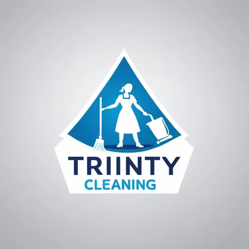 Prompt: Logo for Cleaning Company.
cleaning company is called, TRINITY CLEANING