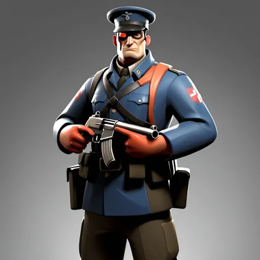 Prompt: Tf2 soldier