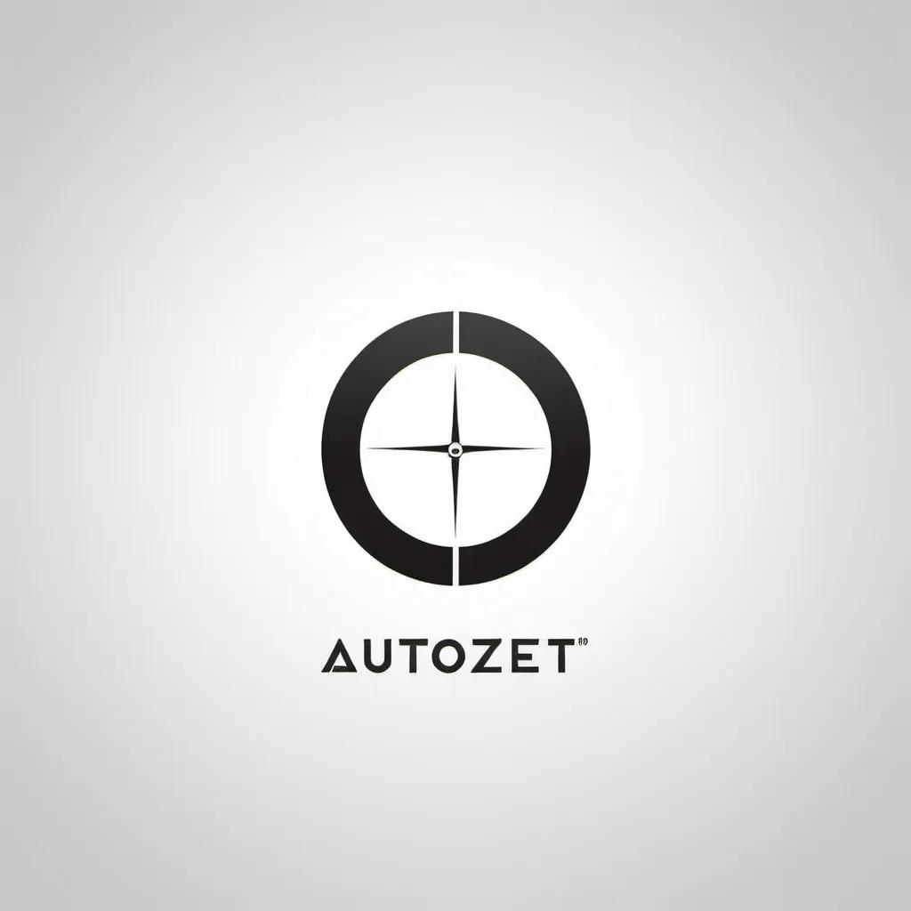 Prompt:  it´s AutoZeit 
make me a logo 
minimalistic