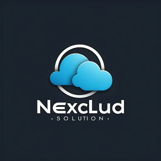 Prompt: create a logo for a fictitious company called NexaCloud Solutions