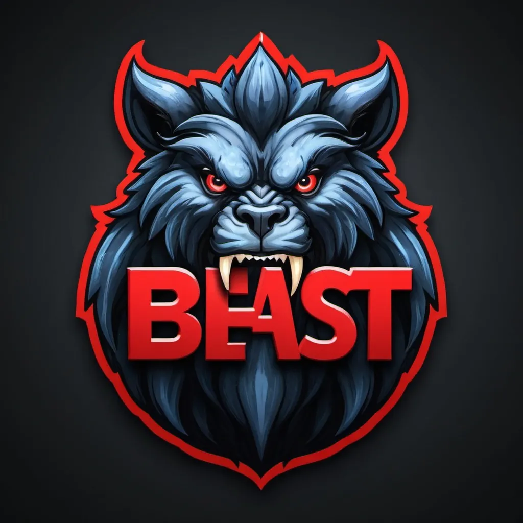 Prompt: logo for a youtube chanel username beast

