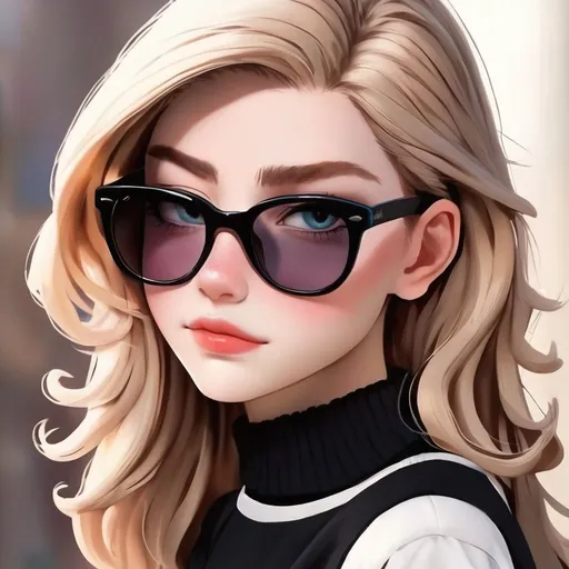 Prompt: Name: Patricia or Patty Bf/boyfriend: Edward best friends: Oliver and Zip apparence: A part of her hair is Black and the other part is white! Her clothes is the classic Popular rich bulliying girl in her head she have a sunglasses too make her more cool info/bio: she is from a rich family called Taylor, them apoied the school paying the accounts too them so she is a important student too the school, but she preffer too bully other people fundamental paper education