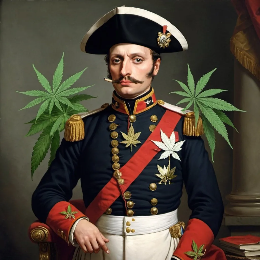 Prompt: Napoleone marijuana