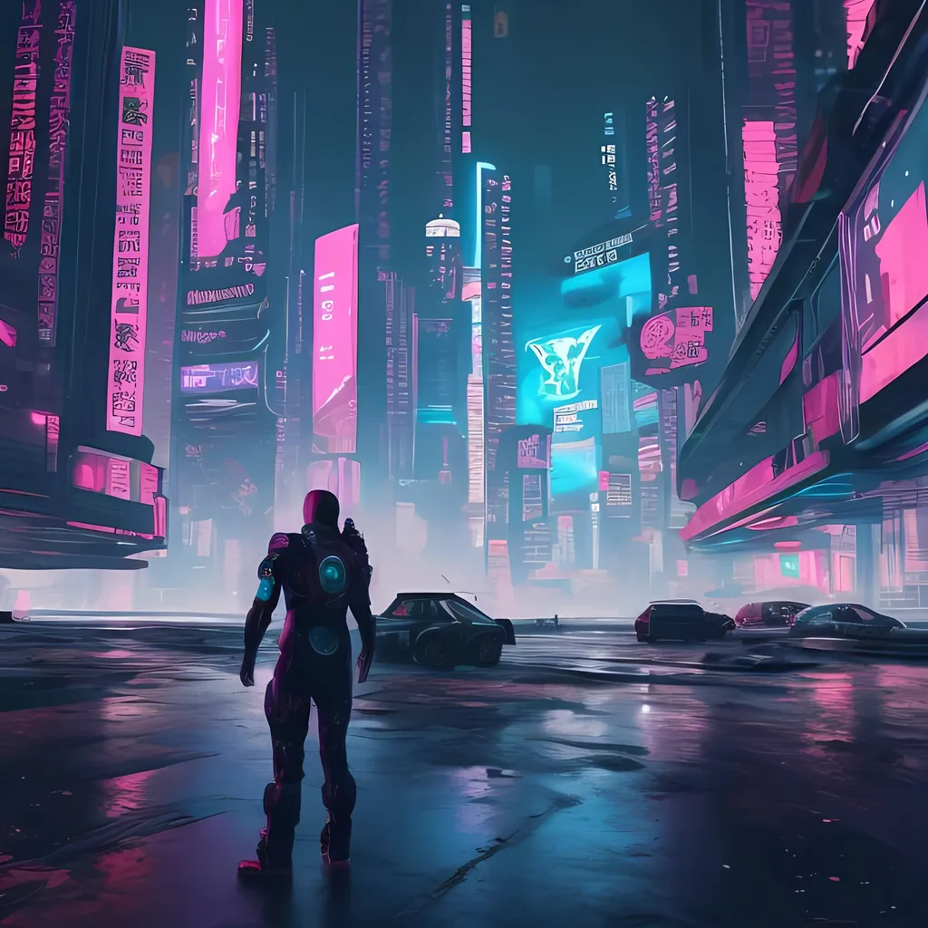 Prompt: cyberpunk