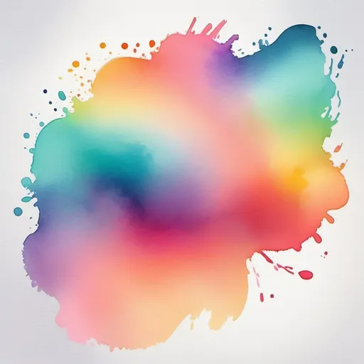 Prompt: Create a aquarell style colour gradient 