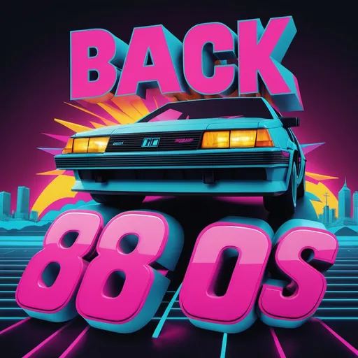 Prompt: Back to the 80s