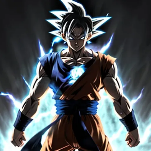 Prompt: goku ultra instinct aura
