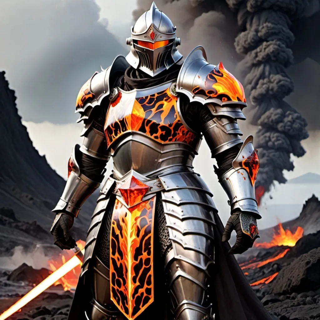 Prompt: Volcanic Knight