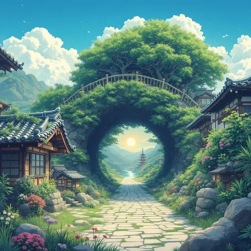 Prompt: Convert This Image into Studio Ghibli Art