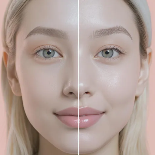 Prompt: Face clear and bright 