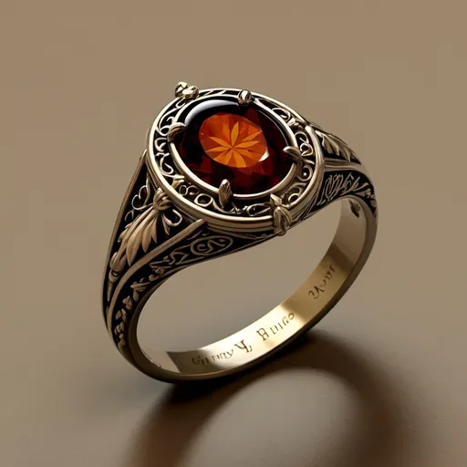 Prompt: A family heirloom ring that Harry Potter would give to his wife, Ginny.