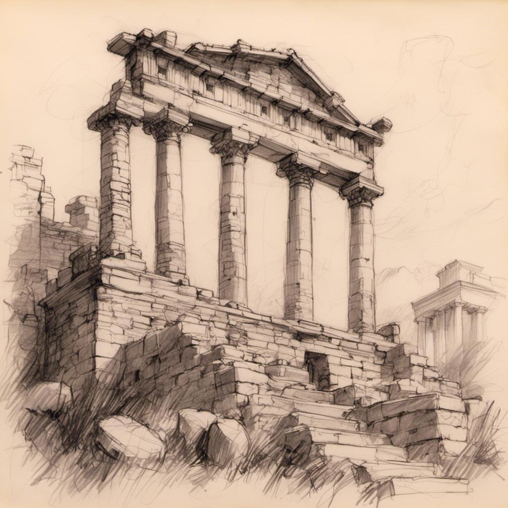 Travel Sketches: Athens, Greece — SEAN FITZGIBBON