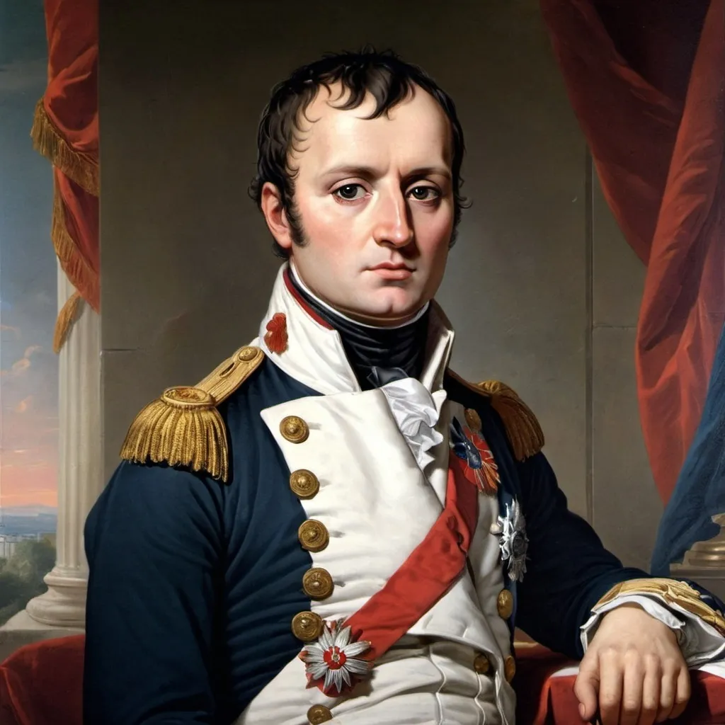 Prompt: Napoleon Bonaparte (born Napoleone di Buonaparte;[1][b] 15 August 1769 – 5 May 1821), later known by his regnal name Napoleon I, was a French military and political leader who rose to prominence during the French Revolution and led a series of successful campaigns across Europe during the Revolutionary Wars and Napoleonic Wars from 1796 to 1815. He was the leader of the French Republic as First Consul from 1799 to 1804, then of the French Empire as Emperor of the French from 1804 to 1814, and briefly again in 1815.
