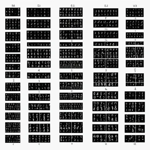 Prompt: representation of mnist neural network