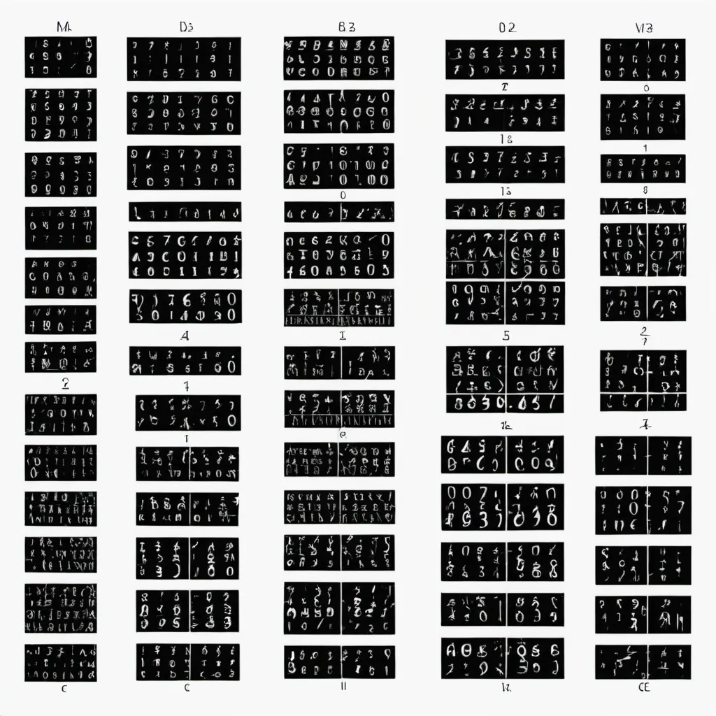 Prompt: representation of mnist neural network