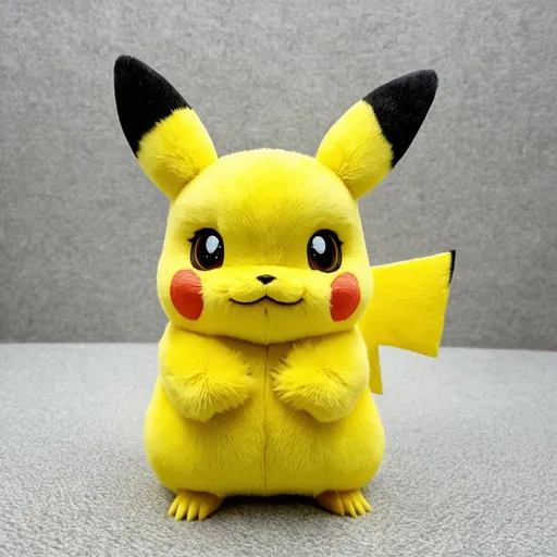 Prompt: Realistic furry Pikachu, soft fur texture, adorable expression, high quality, vibrant colors, realistic style, cute details, plush-like fur, lively pose, detailed eyes, professional lighting, lifelike rendering, best quality, realistic, cute, vibrant colors, detailed fur, professional, lifelike, adorable