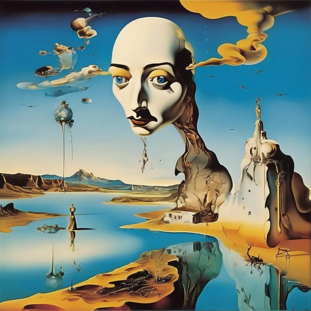 Prompt: Salvador Dalí style vision, surrealist, dreamlike, precise, melting