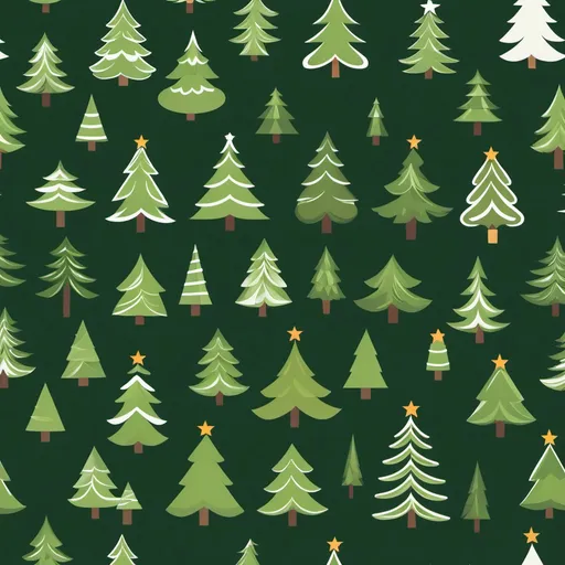 Prompt: Christmas tree vector