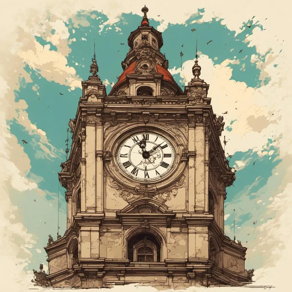 Prompt: <mymodel>clocktower